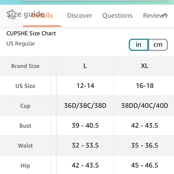 Cupshe Bikini - Picture 4 of 4